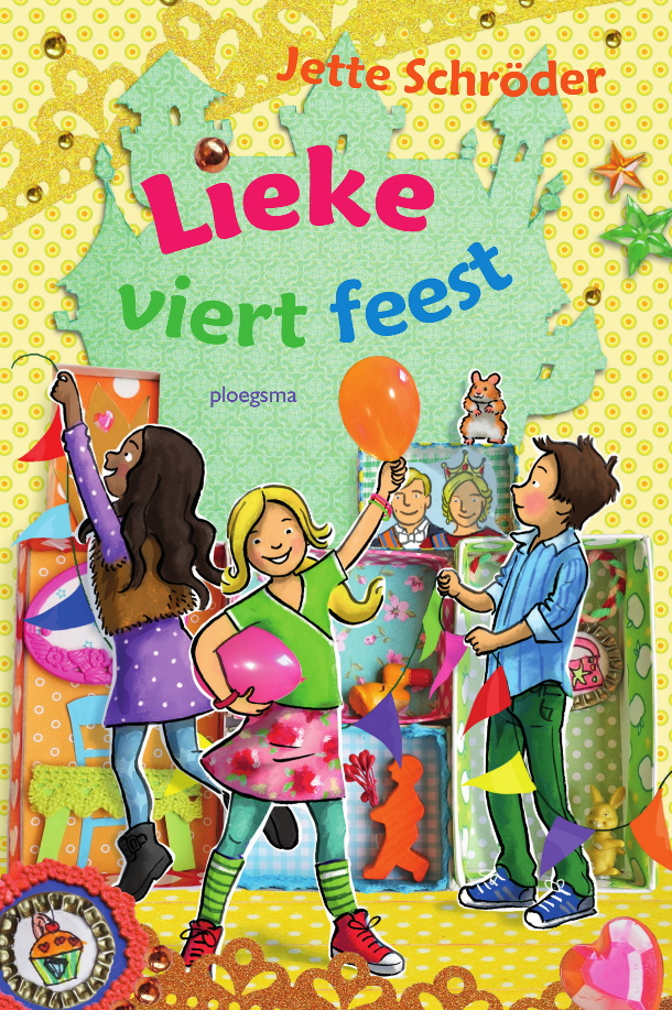 Lieke viert feest. Geschreven door Jette Schröder en met illustraties van Ivan & Ilia